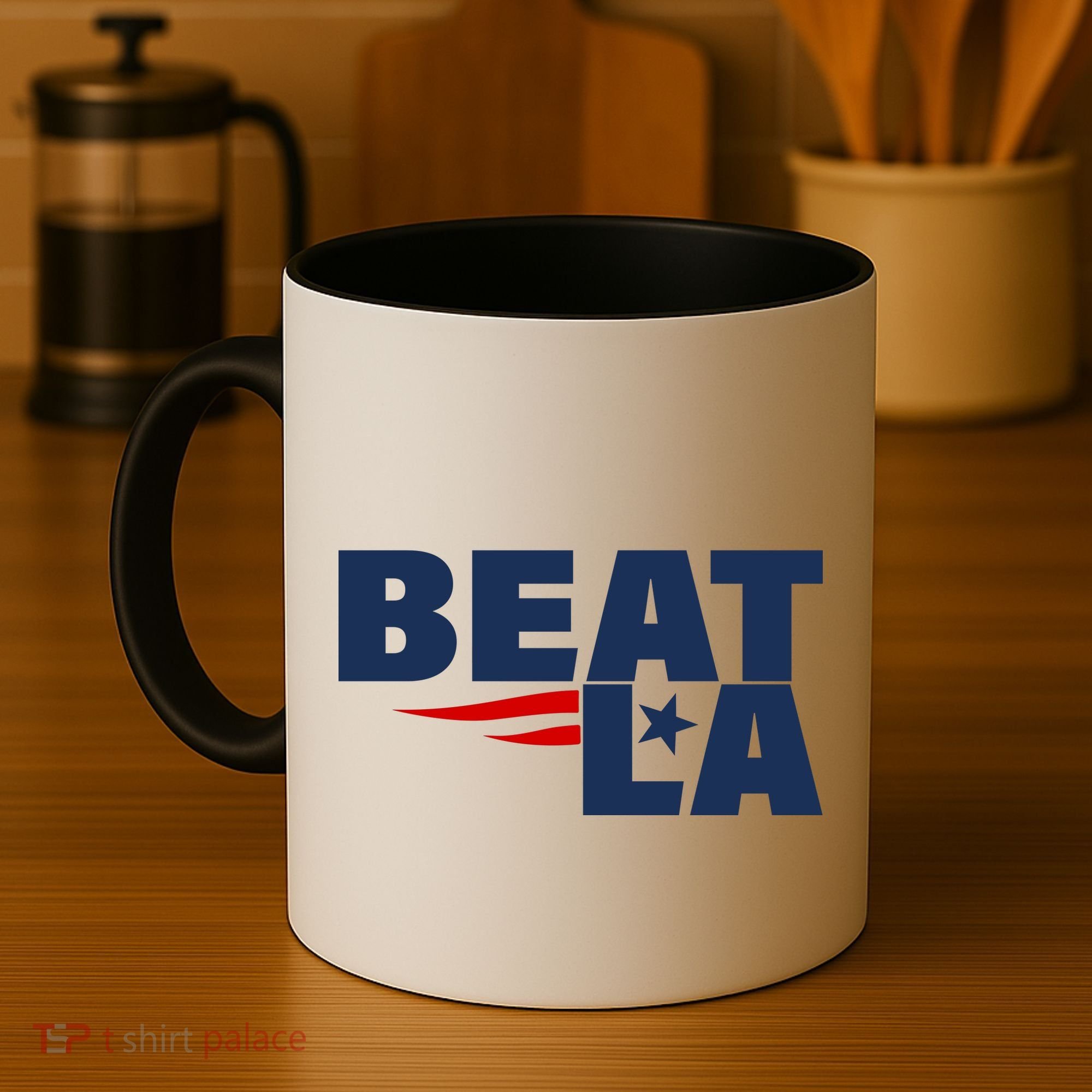 Patriots Beat LA Coffee Mug