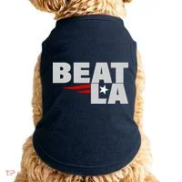 Patriots Beat LA Doggie Tank thumb 0