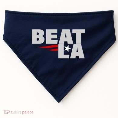 Patriots Beat LA USA-Made Doggie Bandana