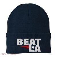 Patriots Beat LA Beanie thumb 0