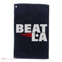 Patriots Beat LA Golf Towel thumb 0