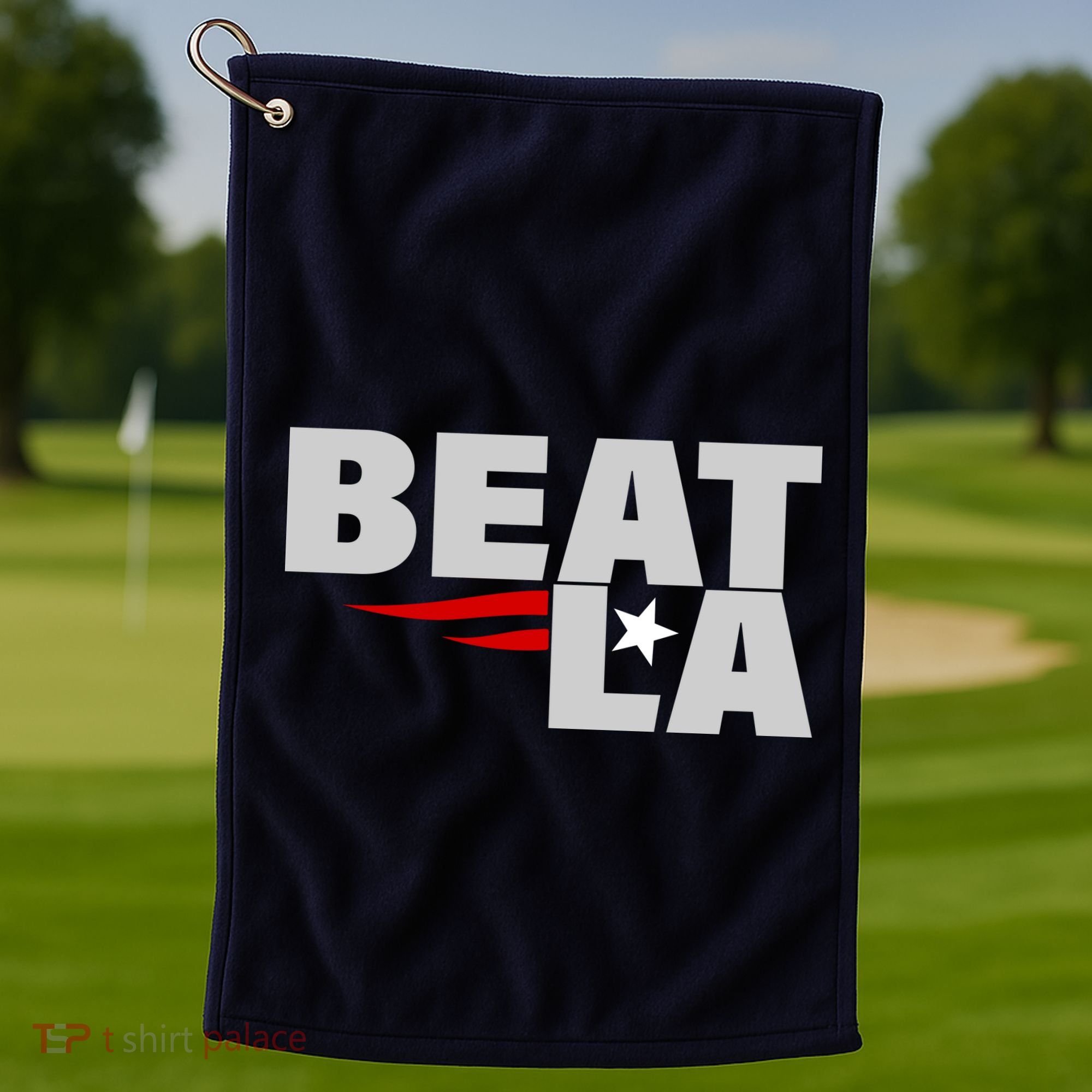 Patriots Beat LA Golf Towel