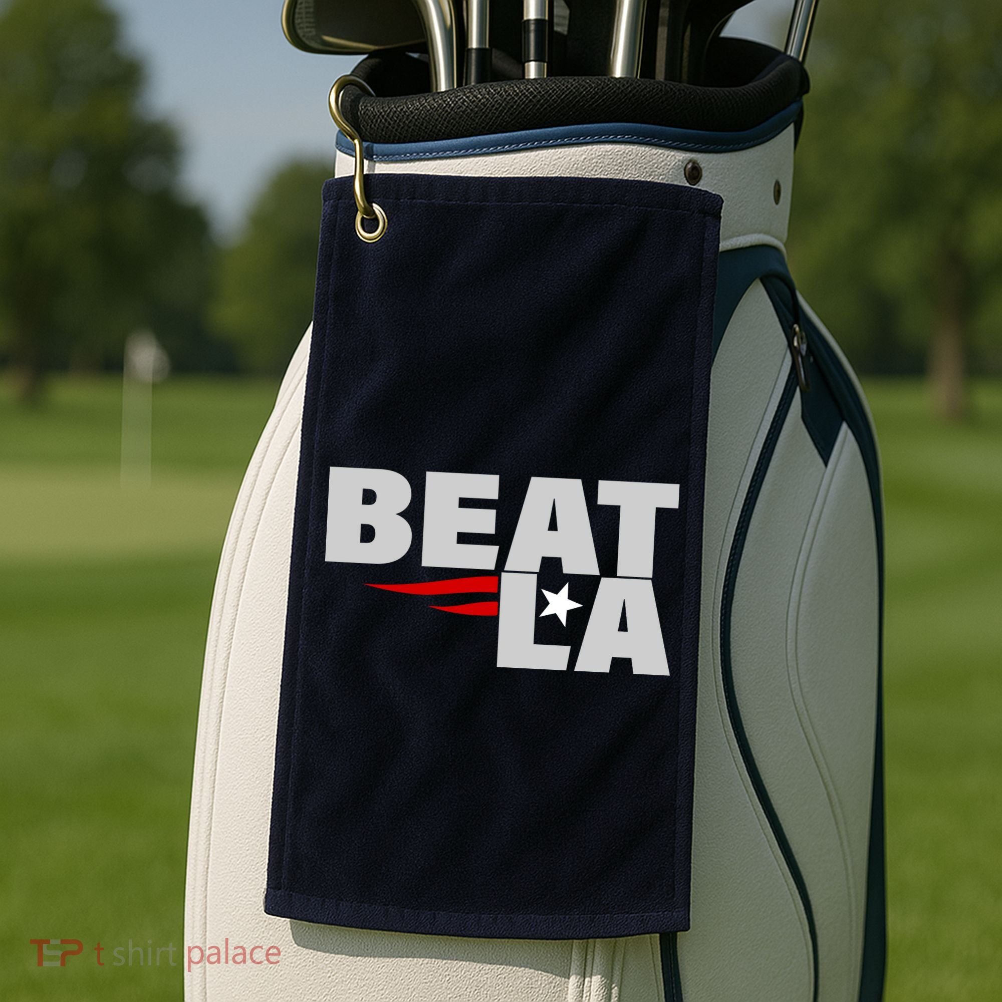 Patriots Beat LA Golf Towel