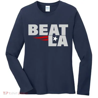 Patriots Beat LA Women's Long Sleeve Shirt
