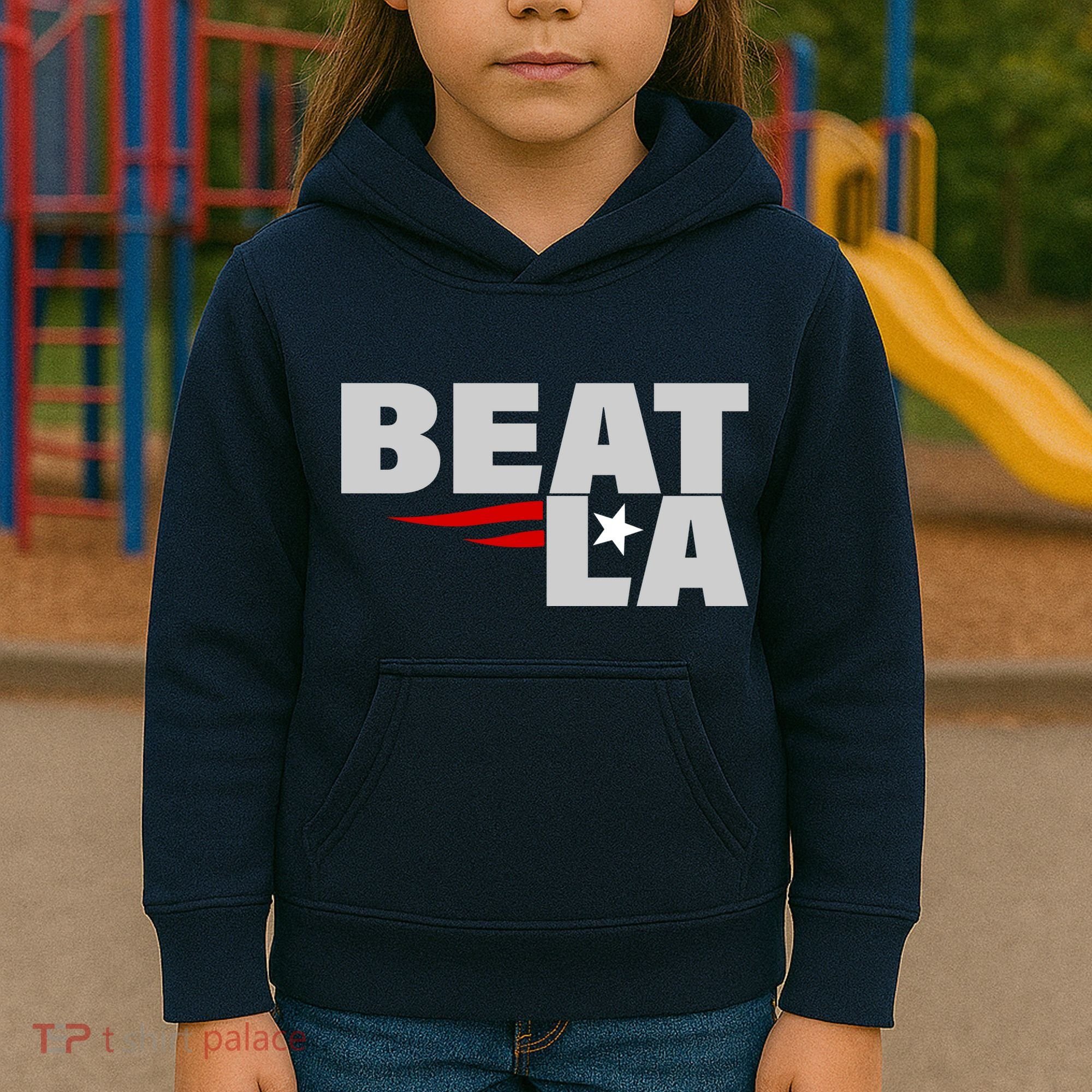 Patriots Beat LA Kids Hoodie
