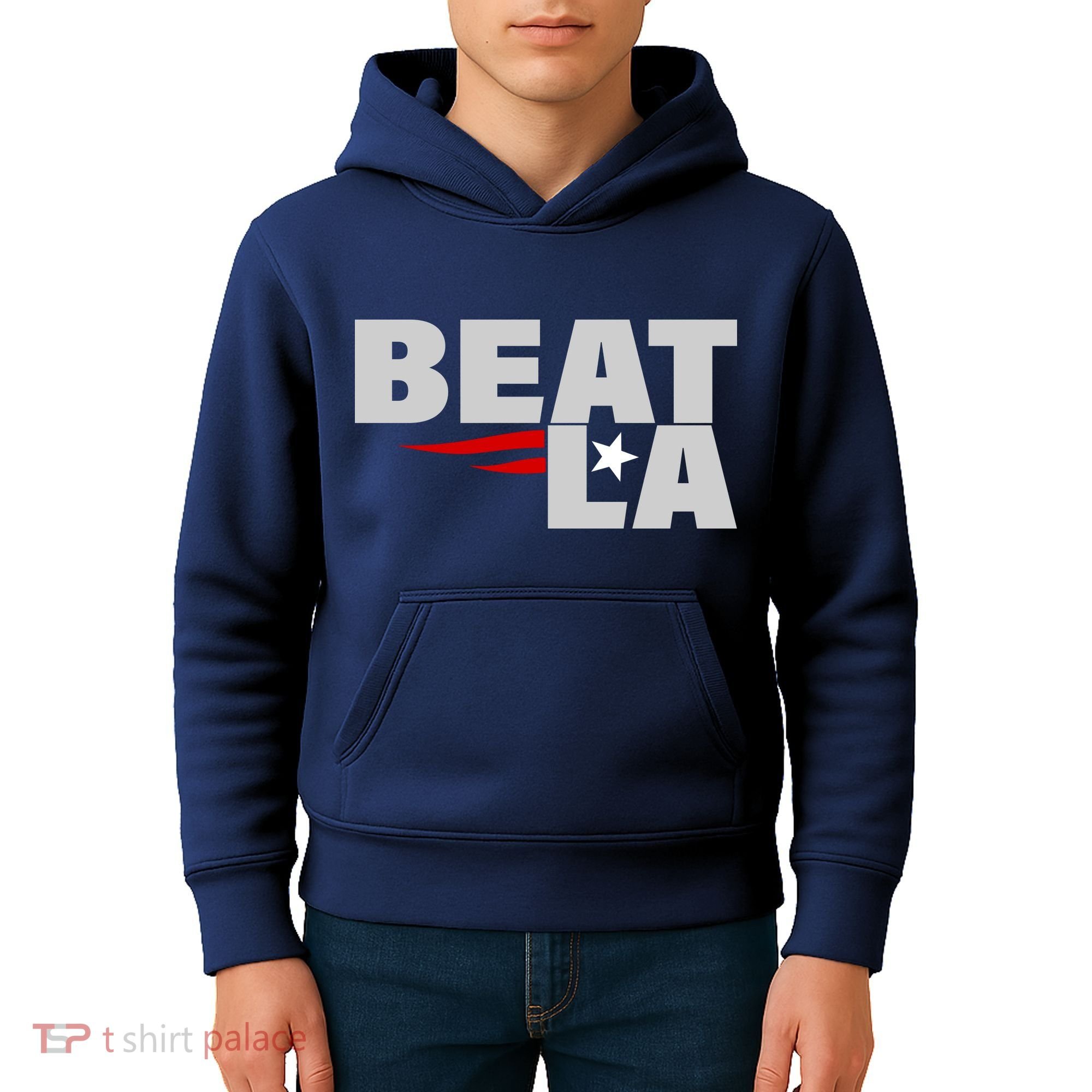 Patriots Beat LA Kids Hoodie