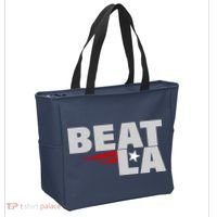 Patriots Beat LA Tote Bag thumb 2
