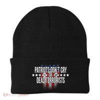 Patriots Don't Cry For Dead Terrorists Beanie thumb 0