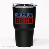 Patriots Suck - I Hate Patriots Tumbler thumb 0