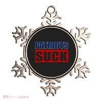 Patriots Suck - I Hate Patriots Ornament thumb 0
