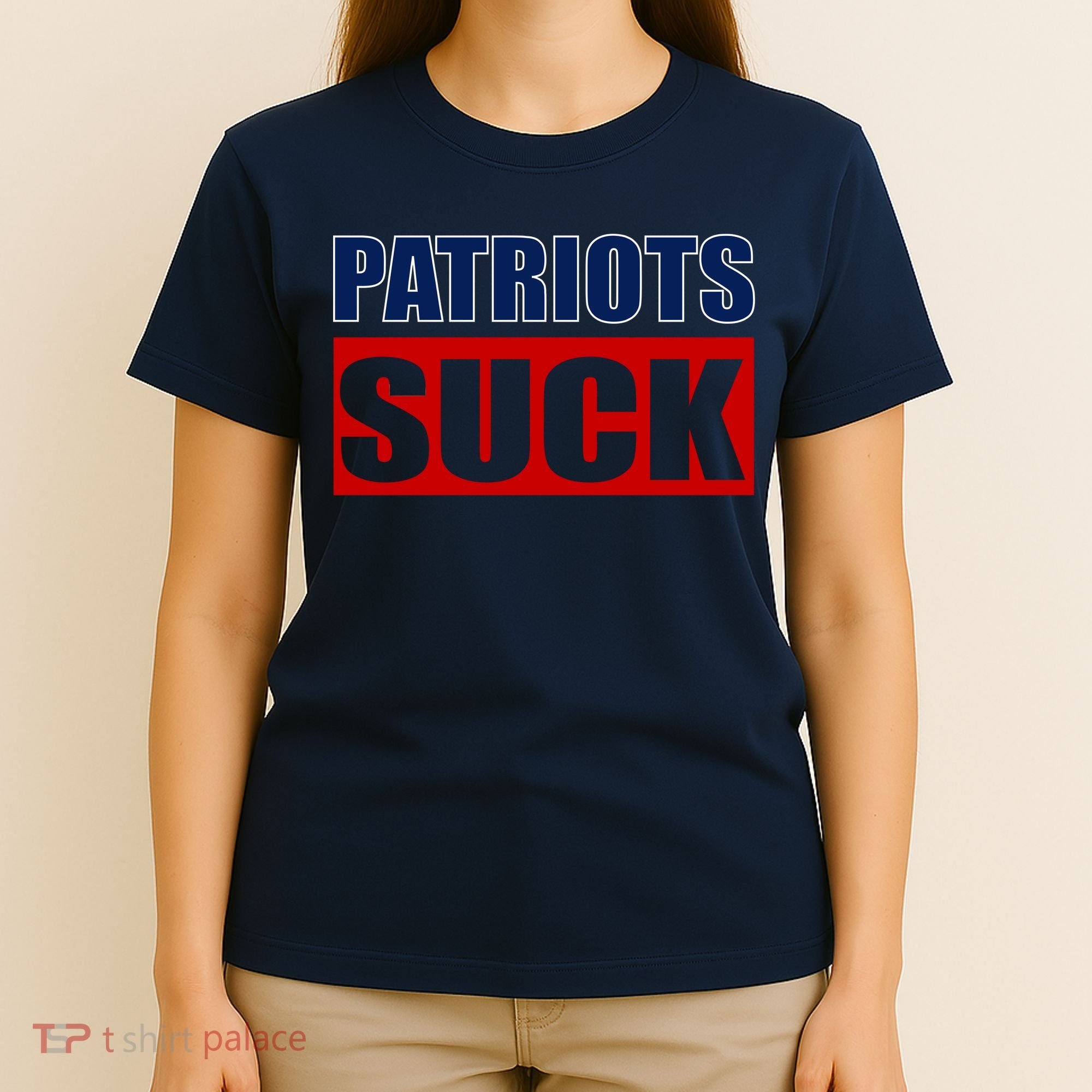 Patriots Suck - I Hate Patriots T-Shirt