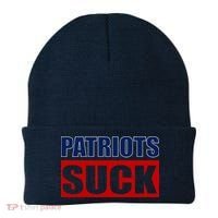 Patriots Suck - I Hate Patriots Beanie thumb 0