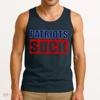 Patriots Suck - I Hate Patriots Tank Top thumb 3