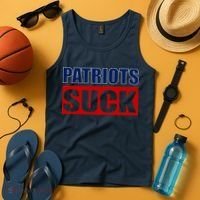 Patriots Suck - I Hate Patriots Tank Top thumb 4