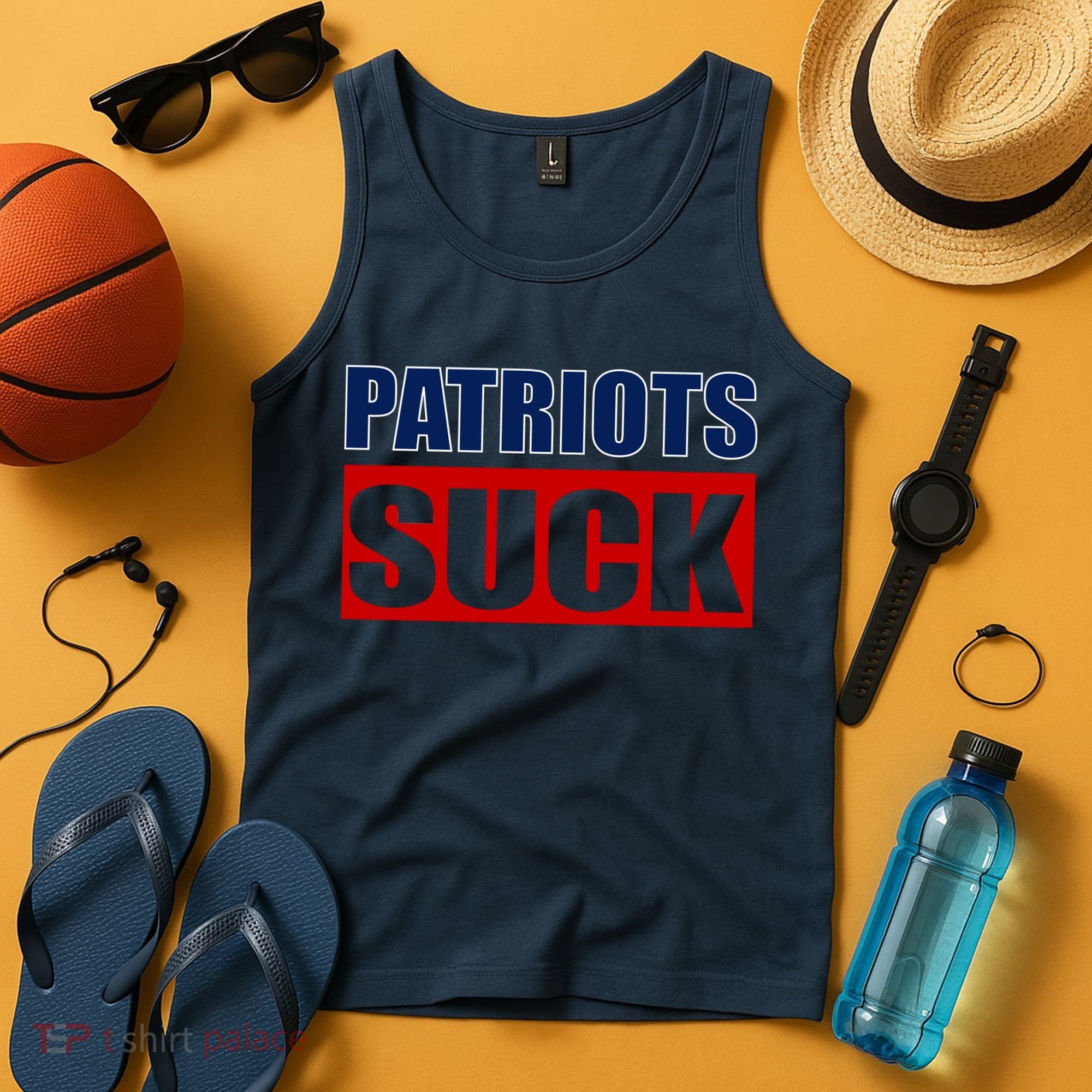 Patriots Suck - I Hate Patriots Tank Top