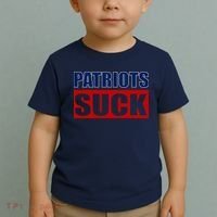 Patriots Suck - I Hate Patriots Toddler T-Shirt thumb 2