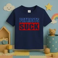 Patriots Suck - I Hate Patriots Toddler T-Shirt thumb 3