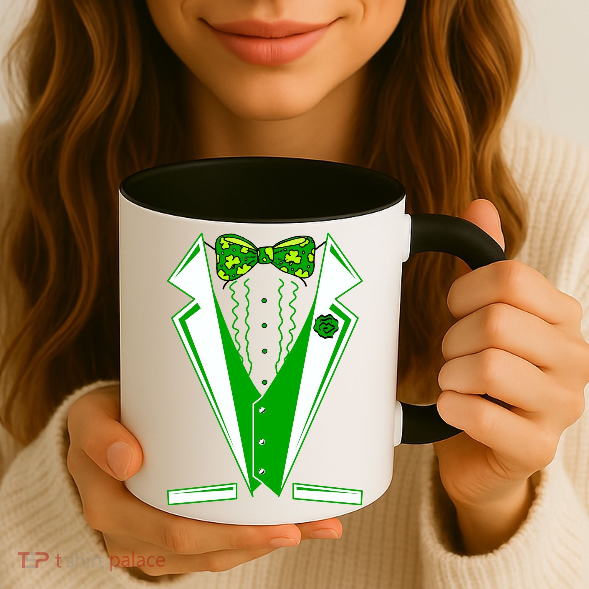 Patty Party Tuxedo Tux St Patrick's Day Coffee Mug