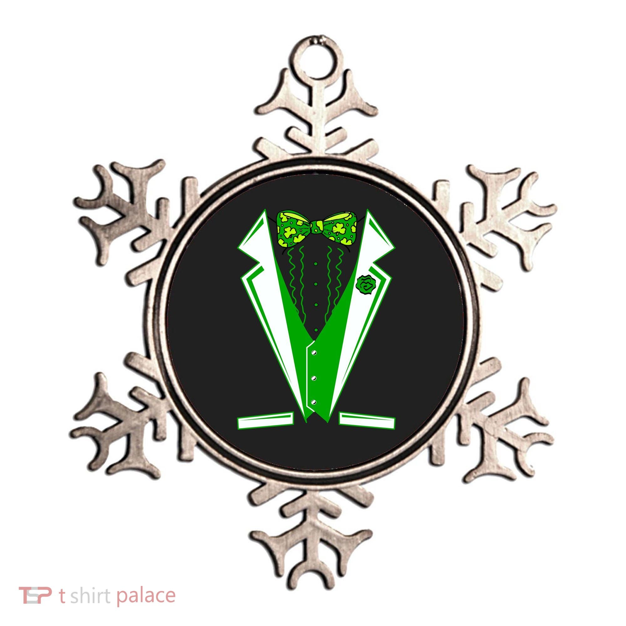 Patty Party Tuxedo Tux St Patrick's Day Ornament