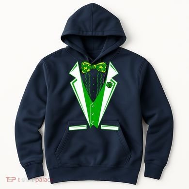 Patty Party Tuxedo Tux St Patrick's Day Hoodie