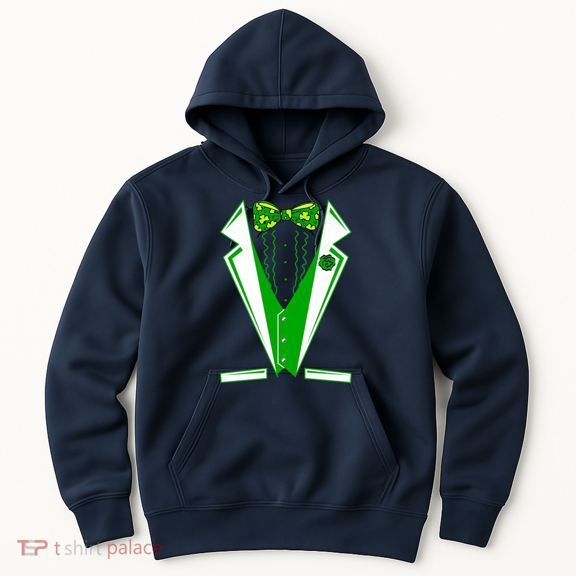 Patty Party Tuxedo Tux St Patrick's Day Hoodie