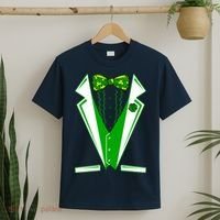 Patty Party Tuxedo Tux St Patrick's Day T-Shirt thumb 2