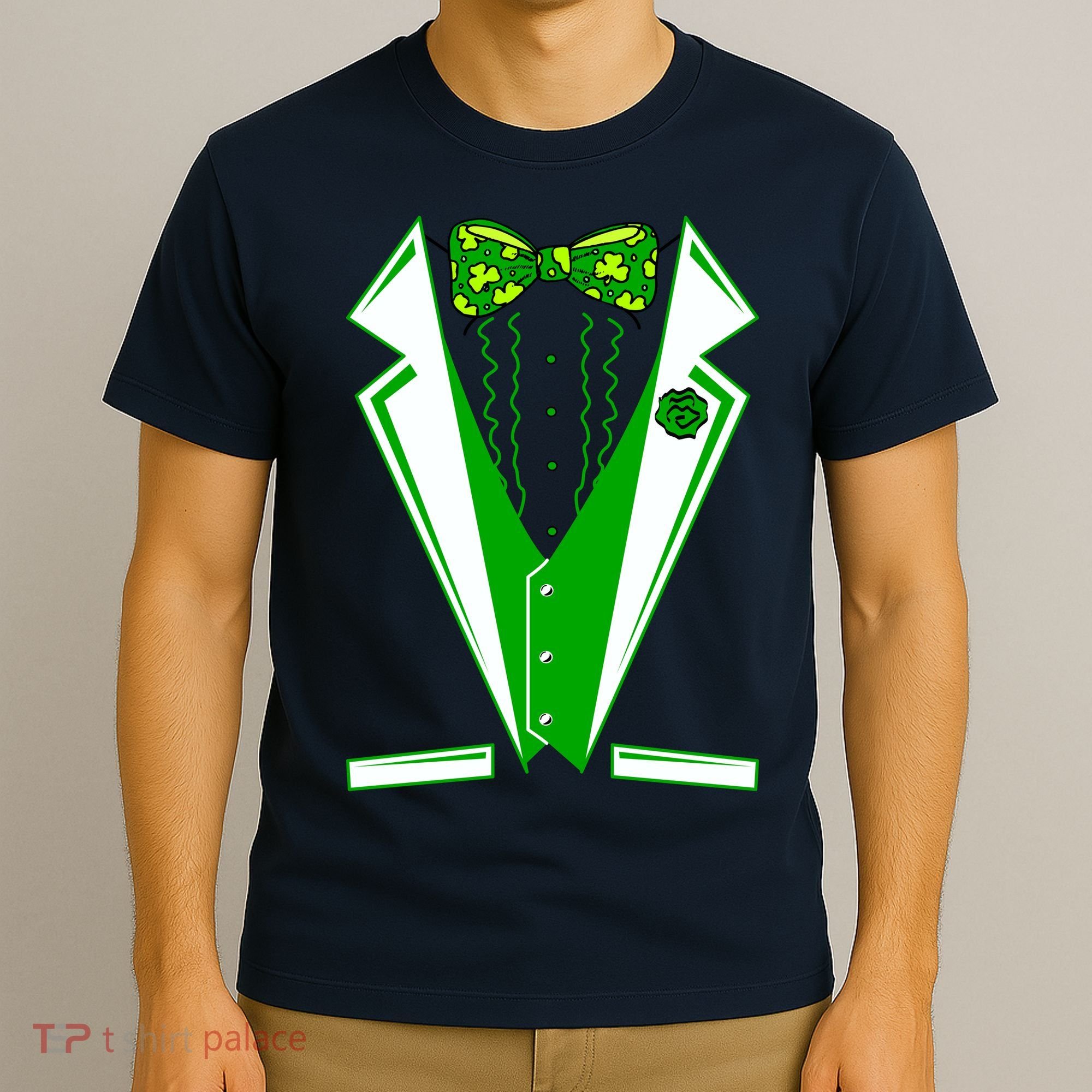 Patty Party Tuxedo Tux St Patrick's Day T-Shirt