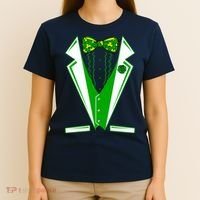 Patty Party Tuxedo Tux St Patrick's Day T-Shirt thumb 4