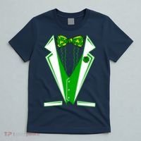 Patty Party Tuxedo Tux St Patrick's Day T-Shirt thumb 5