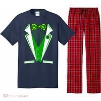 Patty Party Tuxedo Tux St Patrick's Day Pajama Set thumb 0