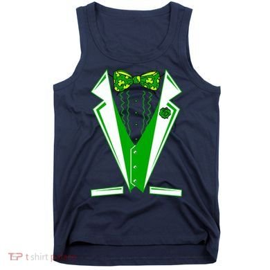 Patty Party Tuxedo Tux St Patrick's Day Tank Top