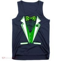 Patty Party Tuxedo Tux St Patrick's Day Tank Top thumb 0