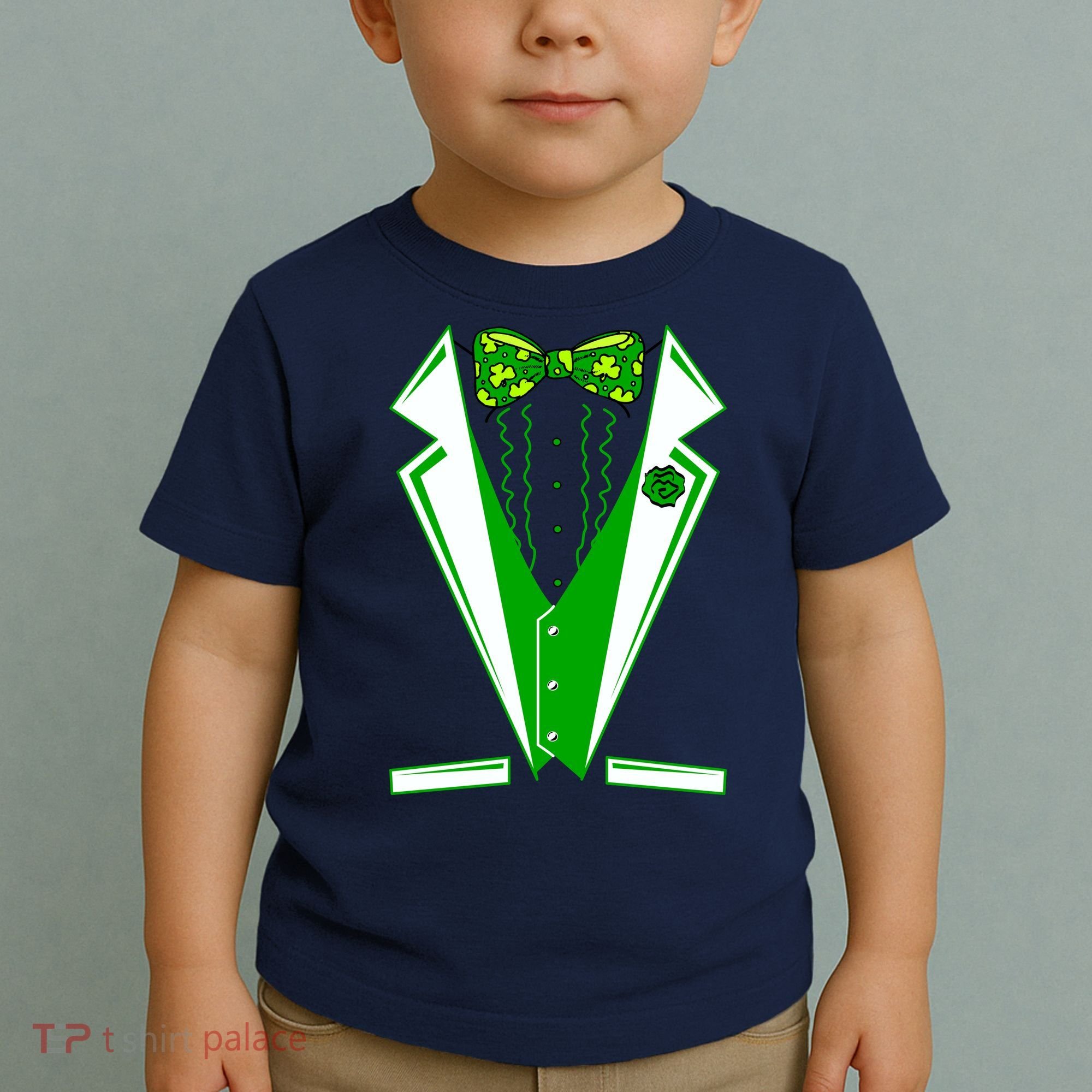 Patty Party Tuxedo Tux St Patrick's Day Toddler T-Shirt