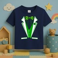 Patty Party Tuxedo Tux St Patrick's Day Toddler T-Shirt thumb 3