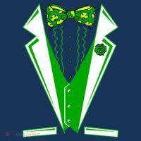 Patty Party Tuxedo Tux St Patrick's Day Toddler T-Shirt thumb 4