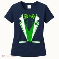 Patty Party Tuxedo Tux St Patrick's Day Women's T-Shirt thumb 0