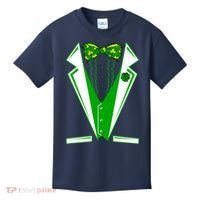 Patty Party Tuxedo Tux St Patrick's Day Kids T-Shirt thumb 0