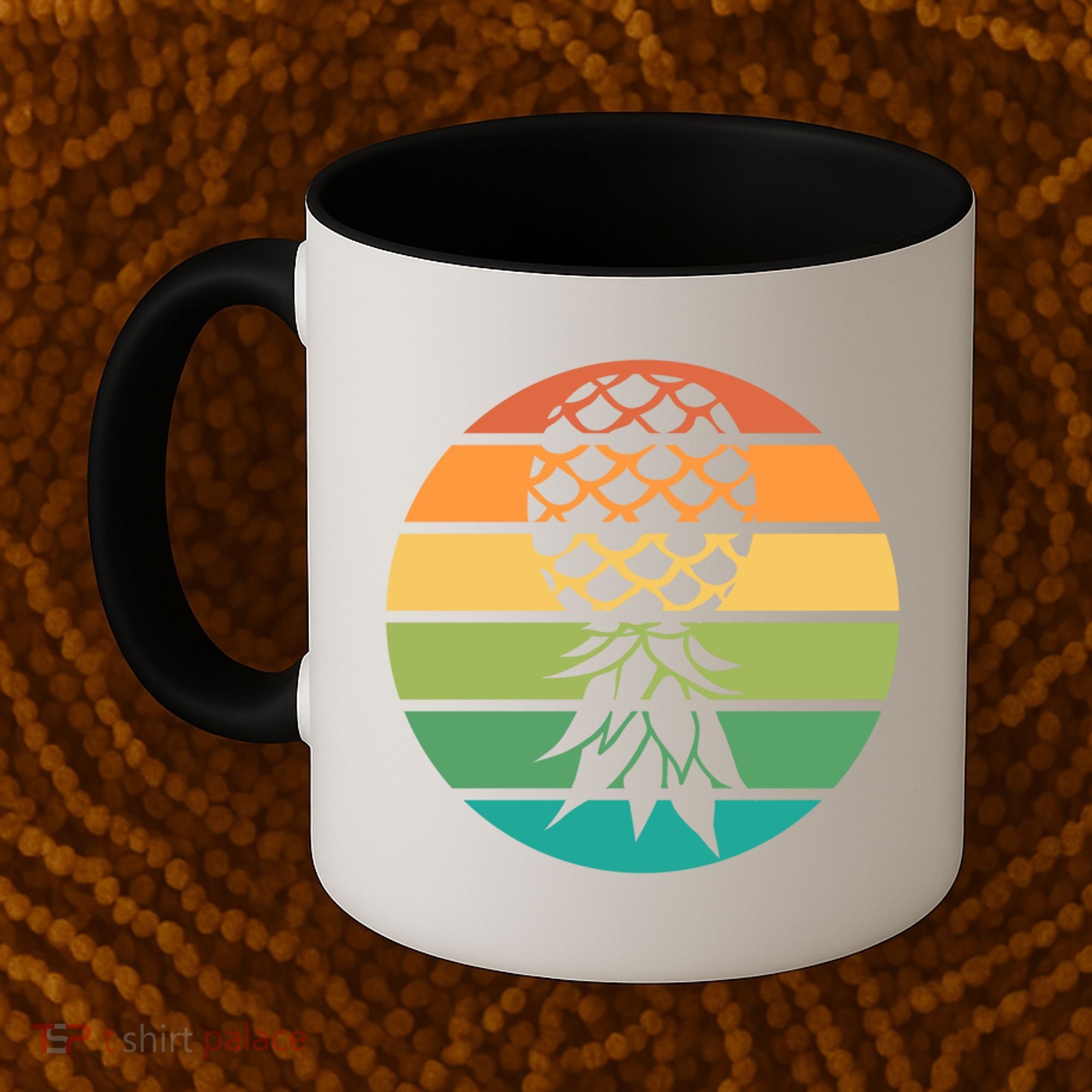 Polyamory And Upside Down Pineapple Summer Vacation Cruise Cute Gift Coffee Mug
