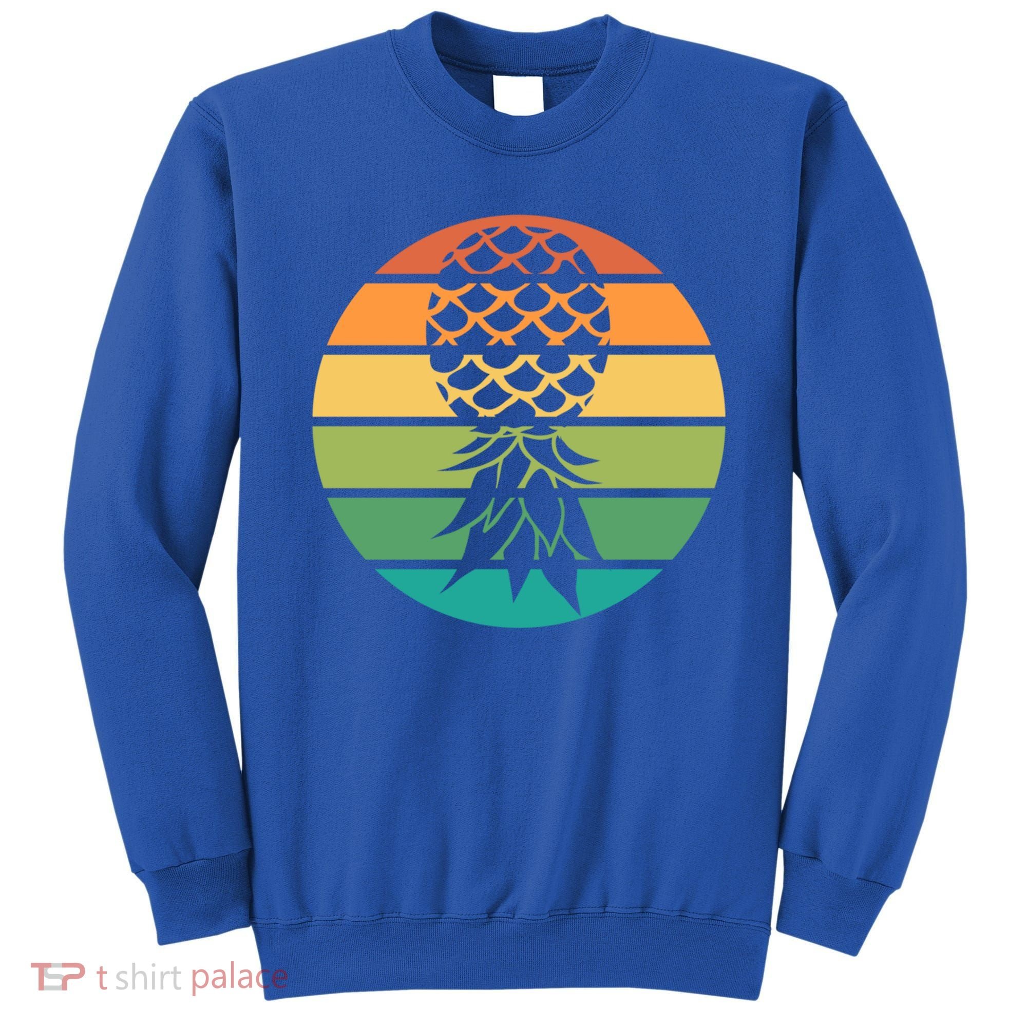 Polyamory And Upside Down Pineapple Summer Vacation Cruise Cute Gift Sweatshirt