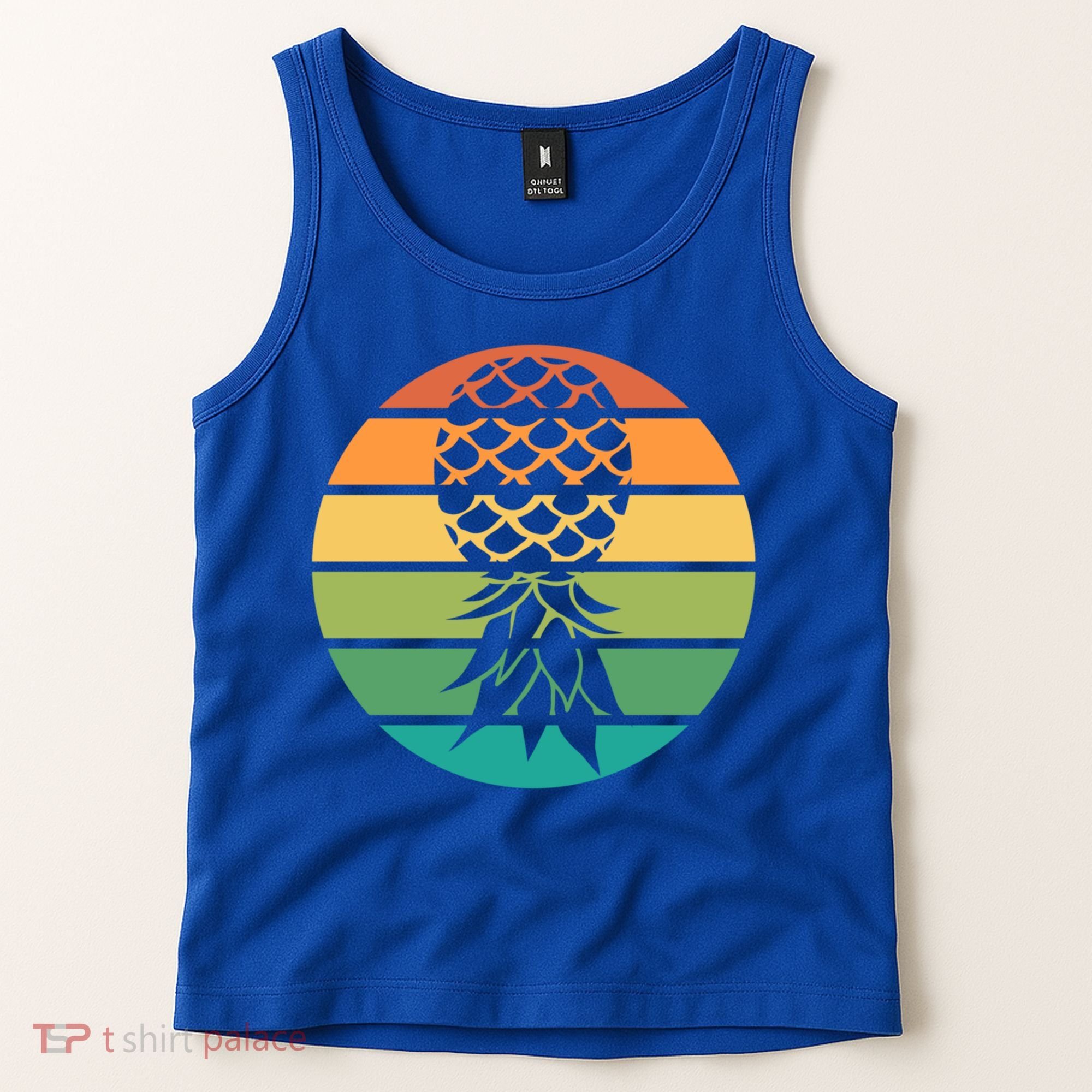 Polyamory And Upside Down Pineapple Summer Vacation Cruise Cute Gift Tank Top