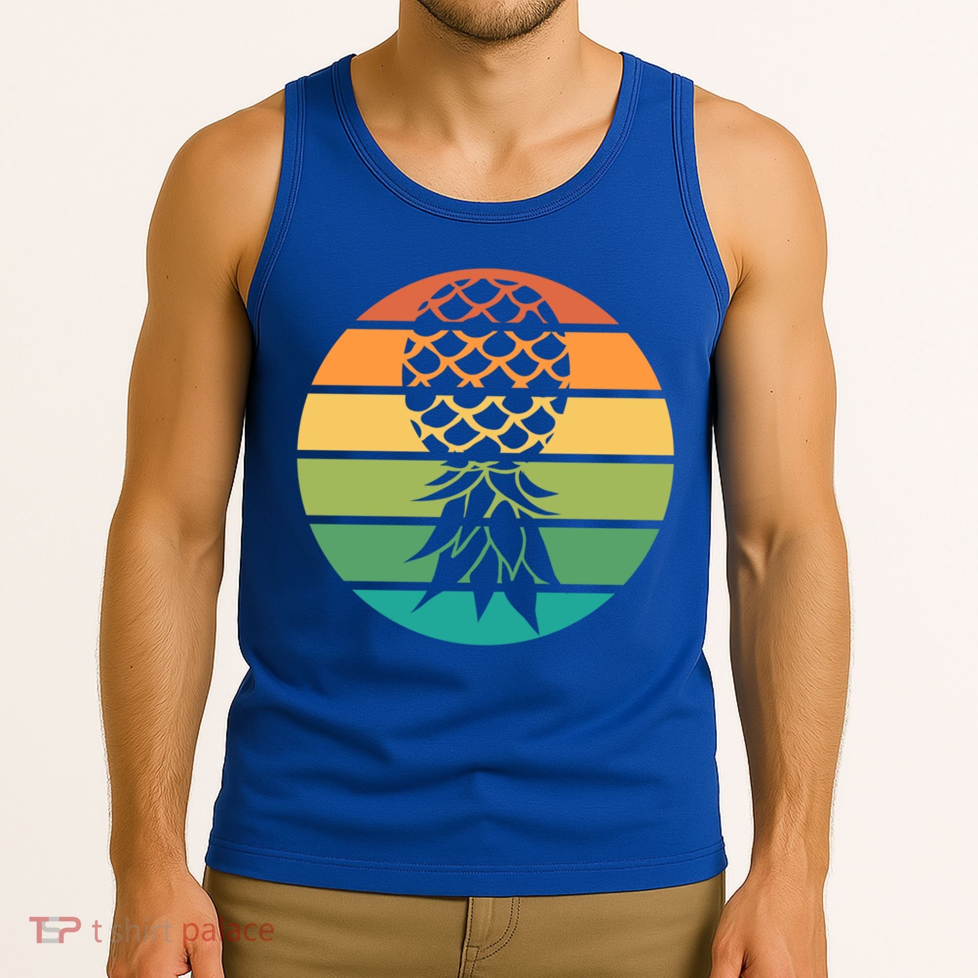 Polyamory And Upside Down Pineapple Summer Vacation Cruise Cute Gift Tank Top