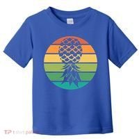 Polyamory And Upside Down Pineapple Summer Vacation Cruise Cute Gift Toddler T-Shirt thumb 0