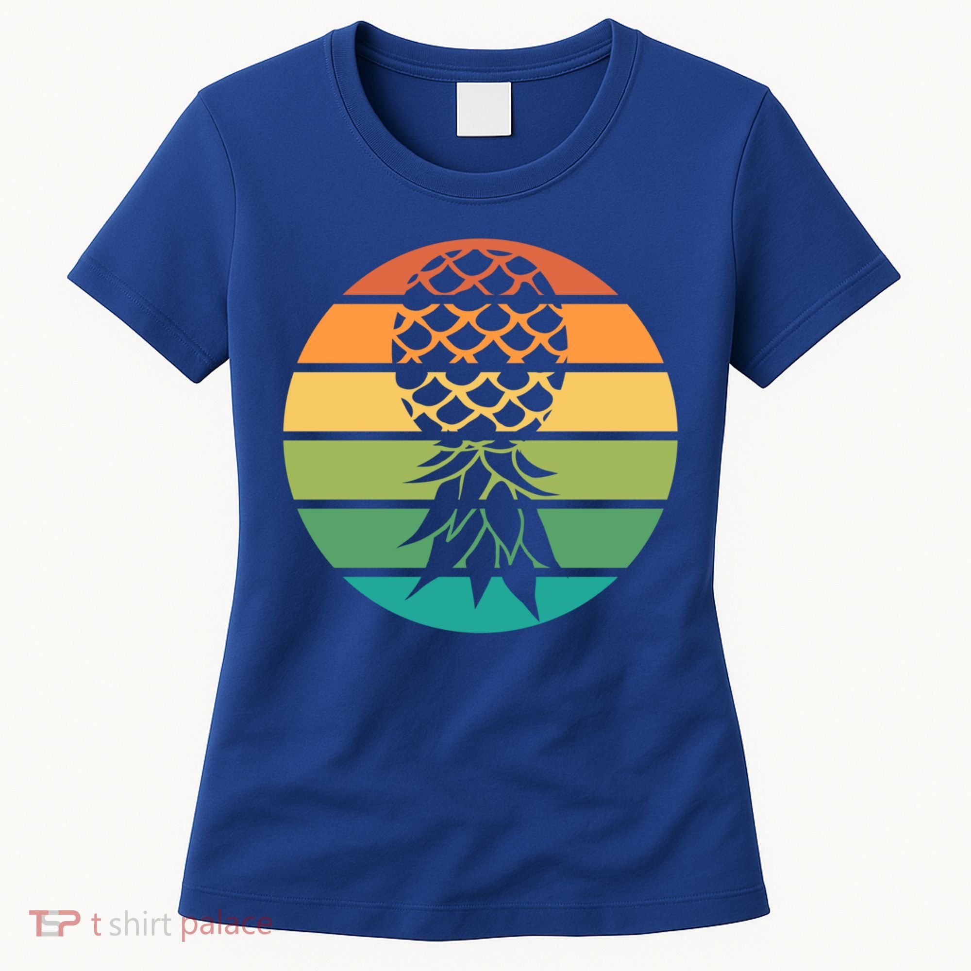 Polyamory And Upside Down Pineapple Summer Vacation Cruise Cute Gift Women's T-Shirt