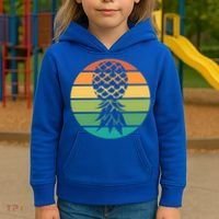 Polyamory And Upside Down Pineapple Summer Vacation Cruise Cute Gift Kids Hoodie thumb 3