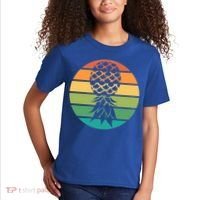 Polyamory And Upside Down Pineapple Summer Vacation Cruise Cute Gift Kids T-Shirt thumb 2