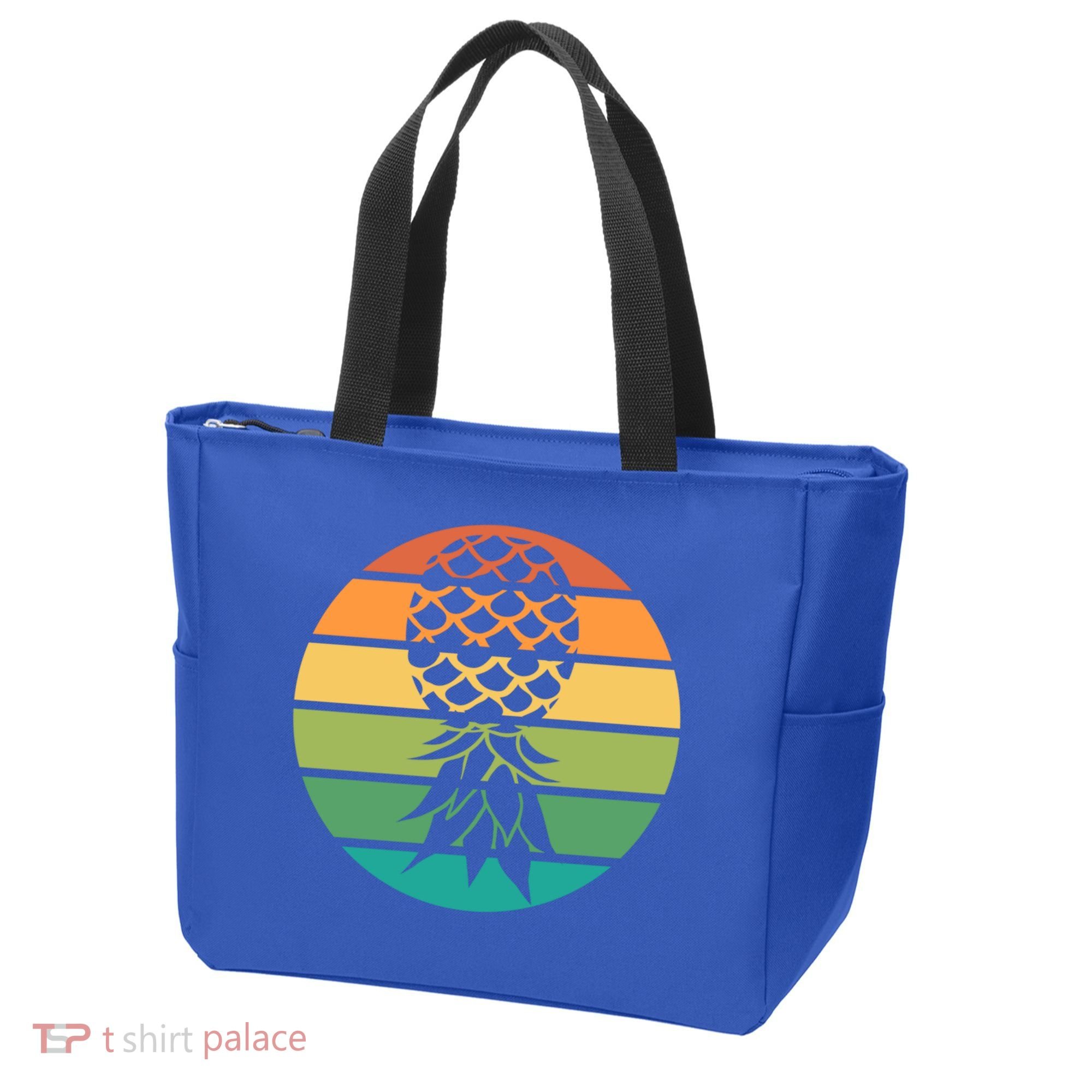 Polyamory And Upside Down Pineapple Summer Vacation Cruise Cute Gift Tote Bag