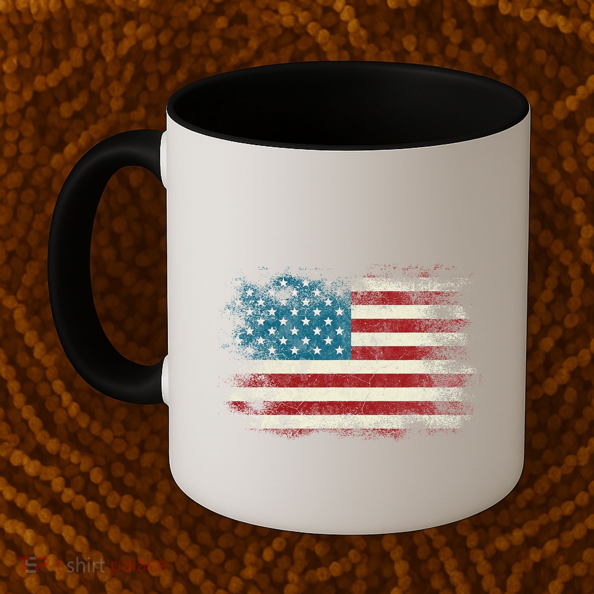 Patriotic American Usa Flag Coffee Mug