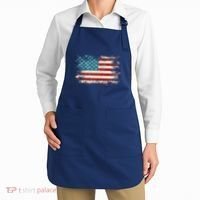 Patriotic American Usa Flag Apron thumb 2