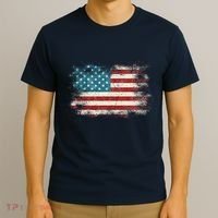 Patriotic American Usa Flag T-Shirt thumb 3
