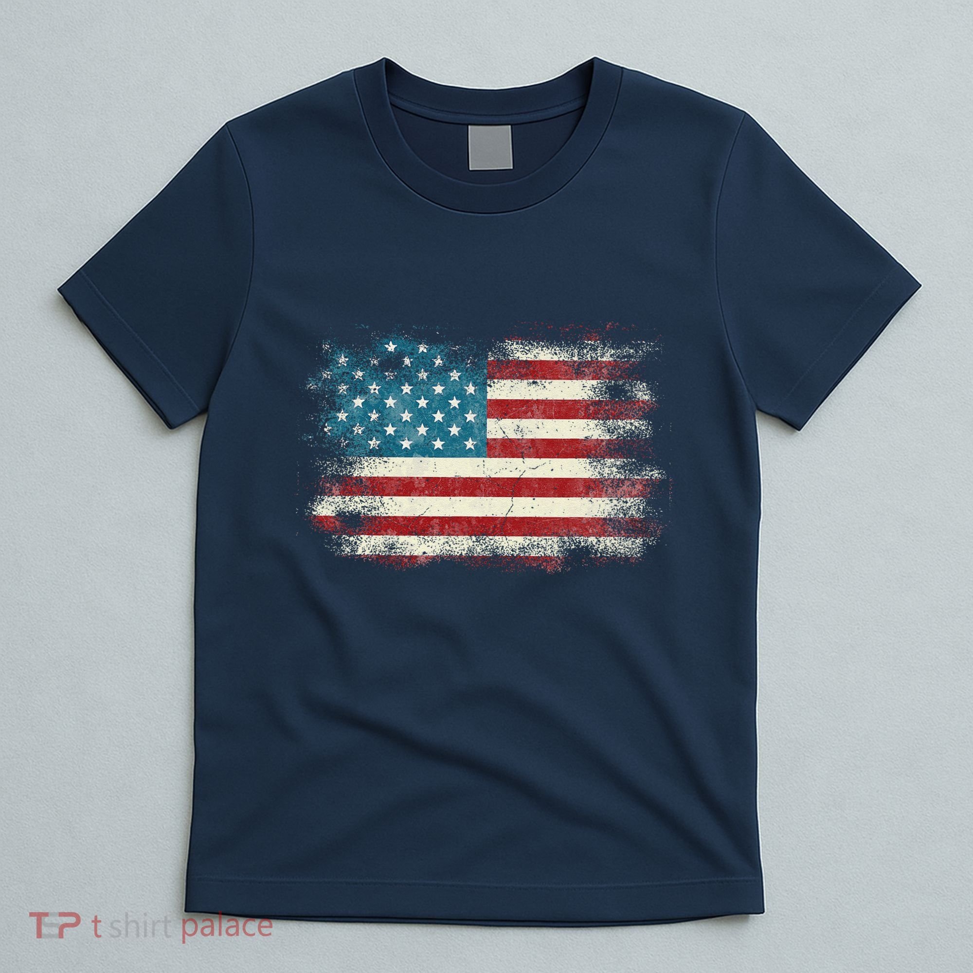Patriotic American Usa Flag T-Shirt